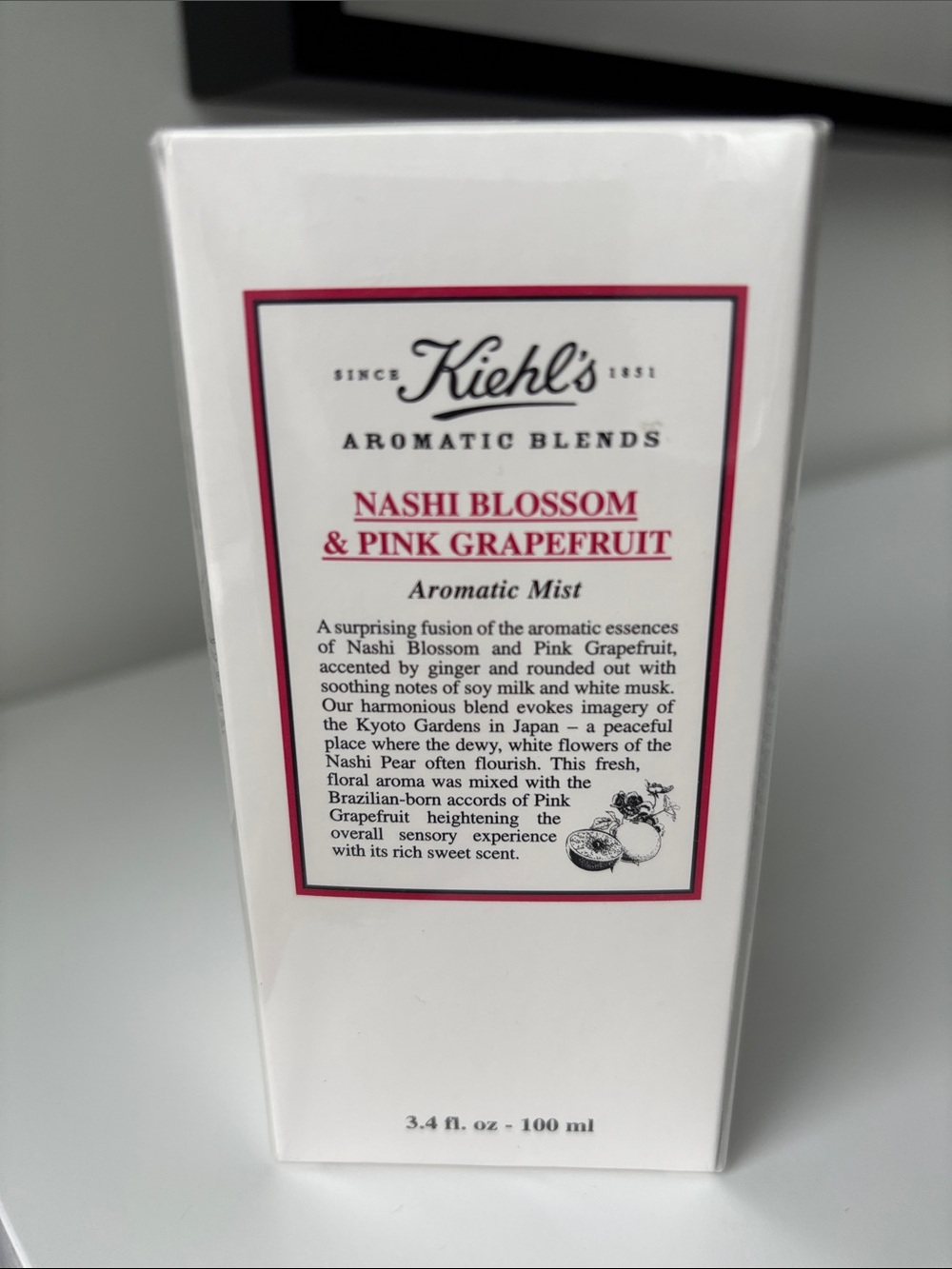 Kiehl's Nashi Blossom & Pink Grapefruit Aromatic Mist — 100ml